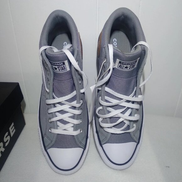 Converse Men's Size 12.0 CTAS Malden St Mid Classic Greysmoke/white A09499C -New - Picture 7 of 10